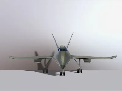 Concorde Prototype Aircraft Future File STL for 3D Printing 3D print model