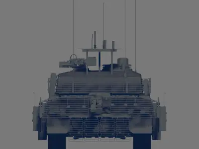 Challanger 2 TES 3D model