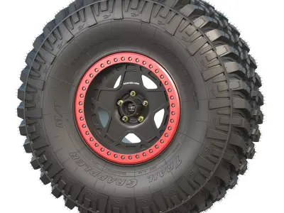 Nitto Trail Grappler 3D model