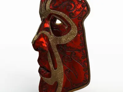 Metal Mask 3 3D model