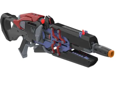 Widowmaker Noire Skin - Overwatch - Commercial - STL 3D print model