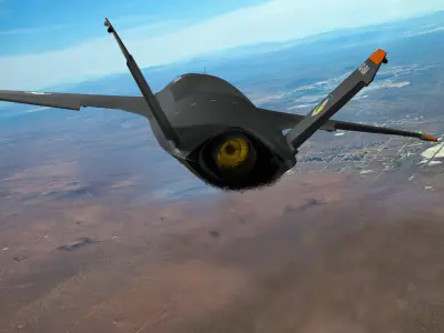 XQ-58 Valkyrie 3D model