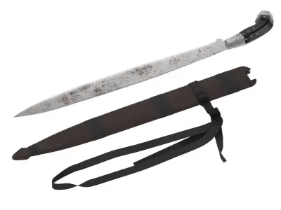 Dahong Palay Low-poly 3D model