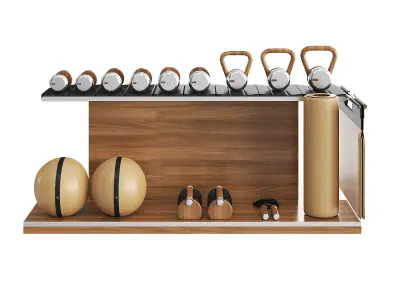 PENT luxury fitness equipment part 2 3D model