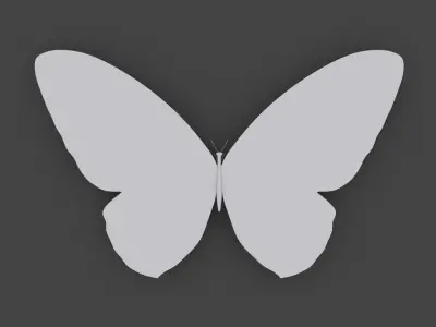 BFLY-004 Butterfly 3D model