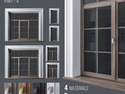 Window Collection Part 4 3D model