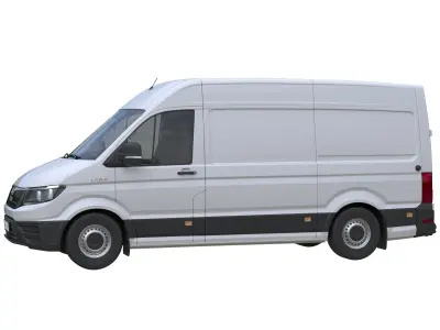 MAN TGE  Panel Van 3D model