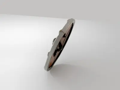 Fantasy Shield Premium 3D Model 3D model