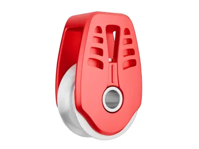 Metal Rope Pulley 3D model