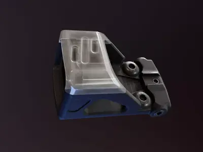 OMSx RedDot Sight Low-poly 3D model