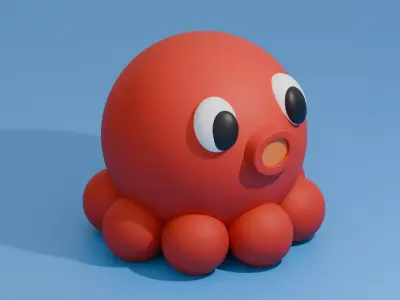 Octopus Tako 3D model