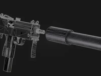 MAC 10  3D model