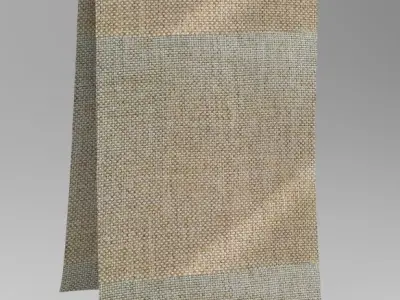 Set 6 in 1 Cloth 2 Low-poly 3D model