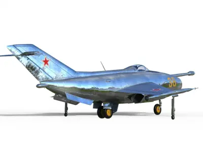 Yakovlev Yak-36 VTOL fighter 3D model