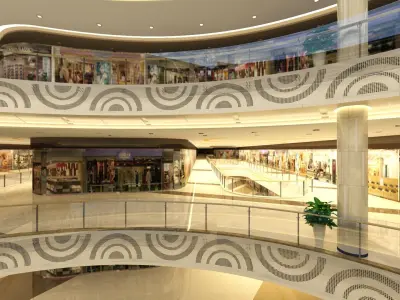 Mall Pavilion 3D model