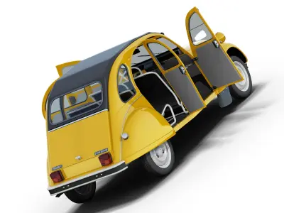 Citroën 2CV 3D model