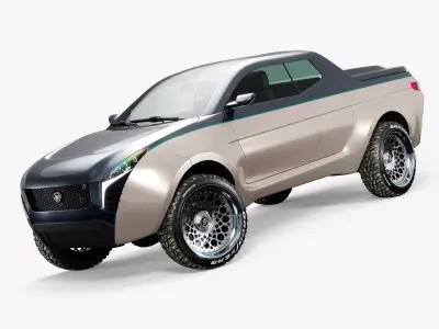 Pickup Concept 2015 Free 3D model