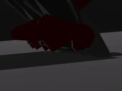 my sci fi mech Free low-poly 3D model