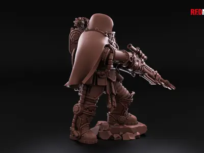 Solar Guard  - Snipers of the Imperial Force  3D print model