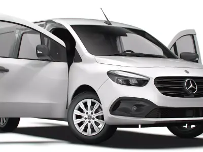 Mercedes Benz Citan SWB HQ Interior 2025 3D model