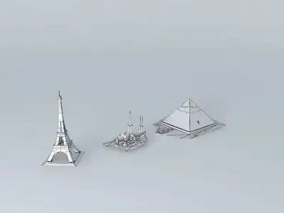 building sizes part 1 Free 3D model