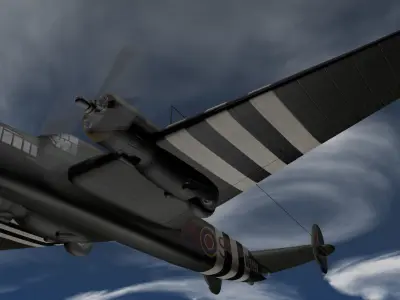 Armstrong Whitworth Albemarle ST Mk-5 3D model