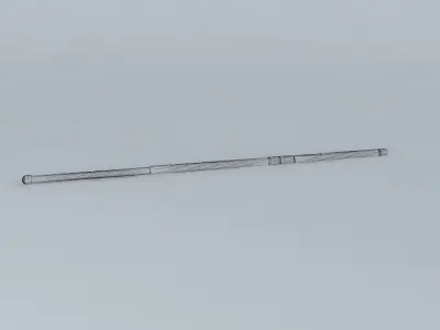 expandable baton Free 3D model
