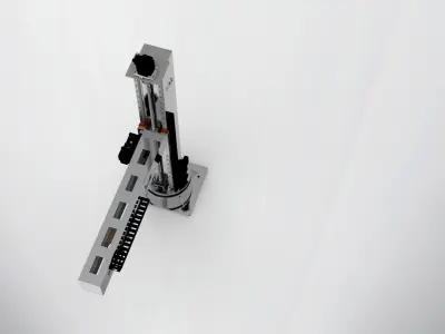 Column manipulator   Low-poly 3D model