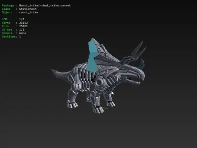 Three for the Price of One Triceratops ARK Survival 3D print model