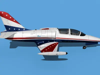 Aero Vodochody L-39C Albatross V20 3D model