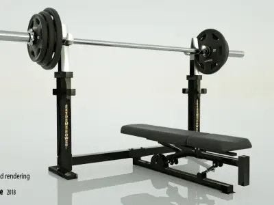 Gym Machine 04 3D model