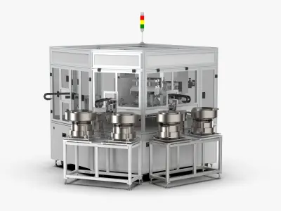 Automatic Stamping Riveting Machine 3D model