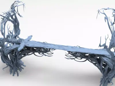 Avalon Gate Excalibur walkway 3D model