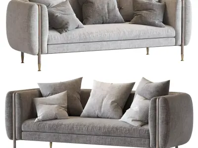  Private Label 2019 Barlow Sofa 3D model
