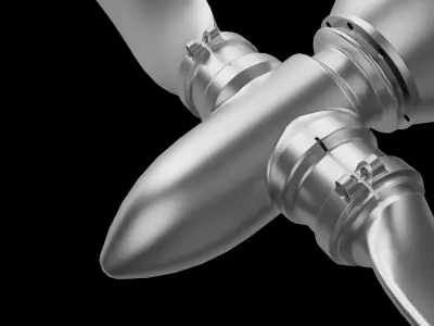 AB star-shaped engine reducer 3D print model