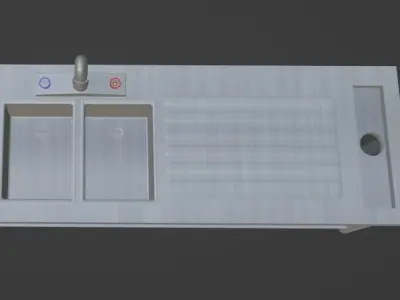 Sink 3D model Free 3D model