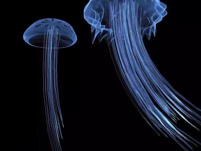 Jellyfish two 3D model