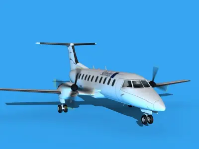 Embraer EMB120 Skybridge 3D model