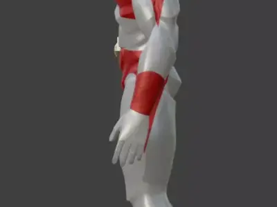 Ultraman 80 Stylized 3D Model  3D model