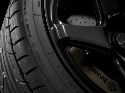 Nitto NT555 G2 295 30 ZR22 103W XL 3D model