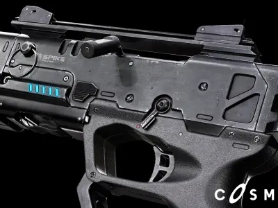 The Samurai 13 Low-poly 3D model