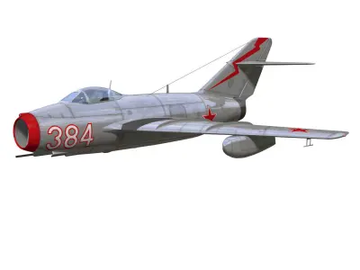 Mig15bis Fagot 3D model