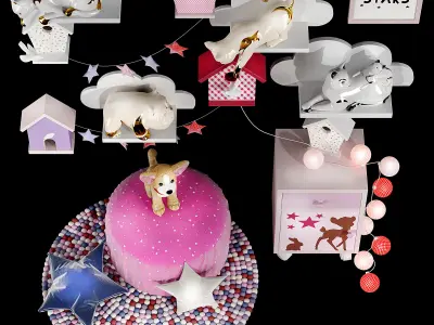 Children set 17 3D model