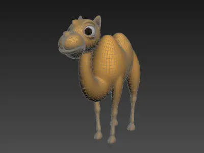 Camel Character 3D model