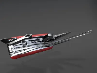 Victorinox SwissChamp Red 1 6795 3D Model 3D model