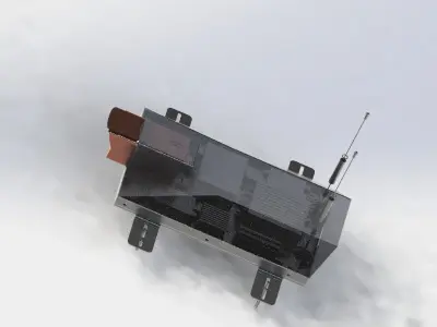 The outdoor camera mechanism 3D model