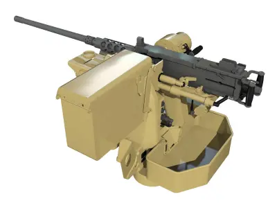 RWS Kongsberg Protector M151 - M2 3D model