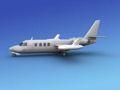 IAI Westwind II Bare Metal 3D model