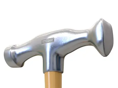 Hammer 01 Low-poly 3D model