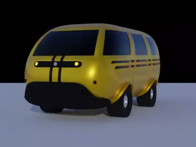 Danfo 3D Textured Model 3D model